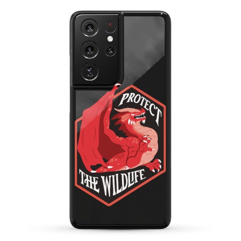 Protect The Wildlife Red Dragon Phone Case